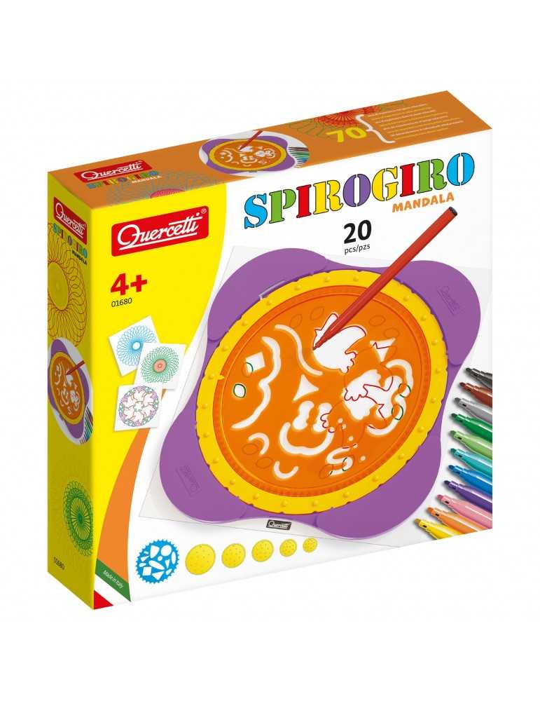QUERCETTI 6 SPIROGIRO MANDALA 20pcs 26x26x6 6