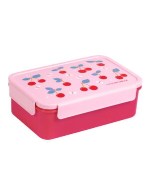 A little lovely company: Δοχείο φαγητού Bento με χωρίσματα Cherries