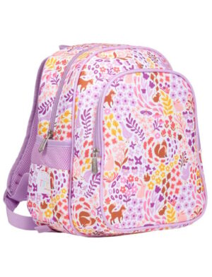 A little lovely company: Tσάντα πλάτης νηπιαγωγείου με ισοθερμική θήκη -Flower Garden