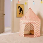 KIDS CONCEPT. Σκηνή παιχνιδιού Star (ροδακινί καρό) 10
