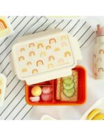 A little lovely company: Δοχείο φαγητού Bento με χωρίσματα Rainbows 10