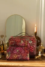 CASEY BEAUTY CASE QUENIDA VELVET RED 27*10*19 7
