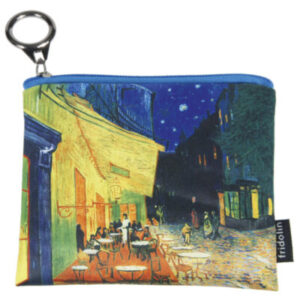 ΠΟΡΤΟΦΟΛΑΚΙ ΥΦΑΣΜΑΤΙΝΟ ΜΕ ΦΕΡΜΟΥΑΡ “VAN GOGH” CAFÈ DE NUIT