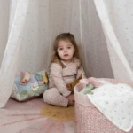 LITTLE DUTCH. Καλάθι αλλαξιέρας καπιτονέ μεγάλο Fairy Floral (δύο όψεων) 11