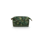 Cleo Beauty Case Quilted Daisy Dreams RED 26x16x16cm