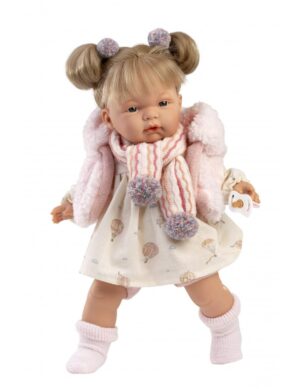 ΚΟΥΚΛΑ 38cm ΞΑΝΘΙΑ ΑΕΡΟΣΤΑΤΑ ΦΟΡ ΓΟΥΝΑΚΙ ΡΟΖ