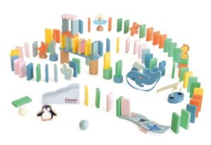 Guca, Κούκλα Ξανθιά, Rosalia, με φόρεμα γαλάζιο, Crown, 36cm 3