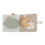 LITTLE DUTCH. Υφασμάτινο βιβλιαράκι δραστηριοτήτων Newborn Naturals GRS 12