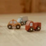 LITTLE DUTCH. Σετ ξύλινων οχημάτων παιχνιδιού FSC 12