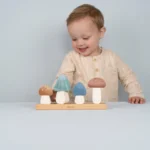 LITTLE DUTCH. Ξύλινο παιχνίδι ταξινόμησης μανιτάρια Forest Friends FSC 10