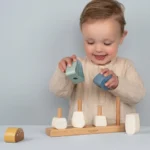 LITTLE DUTCH. Ξύλινο παιχνίδι ταξινόμησης μανιτάρια Forest Friends FSC 14