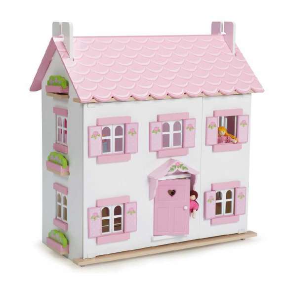 LE TOY VAN 3 Ξύλινο παιδικό παιχνίδι Κουκλόσπιτο Sophie Ροζ 67cm Le Toy Van LTV-H104 3
