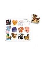 SMART PUZZLE ΖΩΑ ΦΑΡΜΑΣ ΔΙΠΛΗΣ ΟΨΗΣ 13pcs 1+ 6