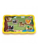 SMART PUZZLE ΖΩΑ ΦΑΡΜΑΣ ΔΙΠΛΗΣ ΟΨΗΣ 13pcs 1+ 7