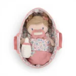 LITTLE DUTCH. Υφασμάτινο μωρό σε καλαθούνα Rosa (30 εκ.) 13