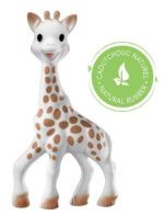 Sophie la girafe Σετ δώρου Sophiesticated με την Σόφι και κουδουνίστρα μαλακή μαράκα 12