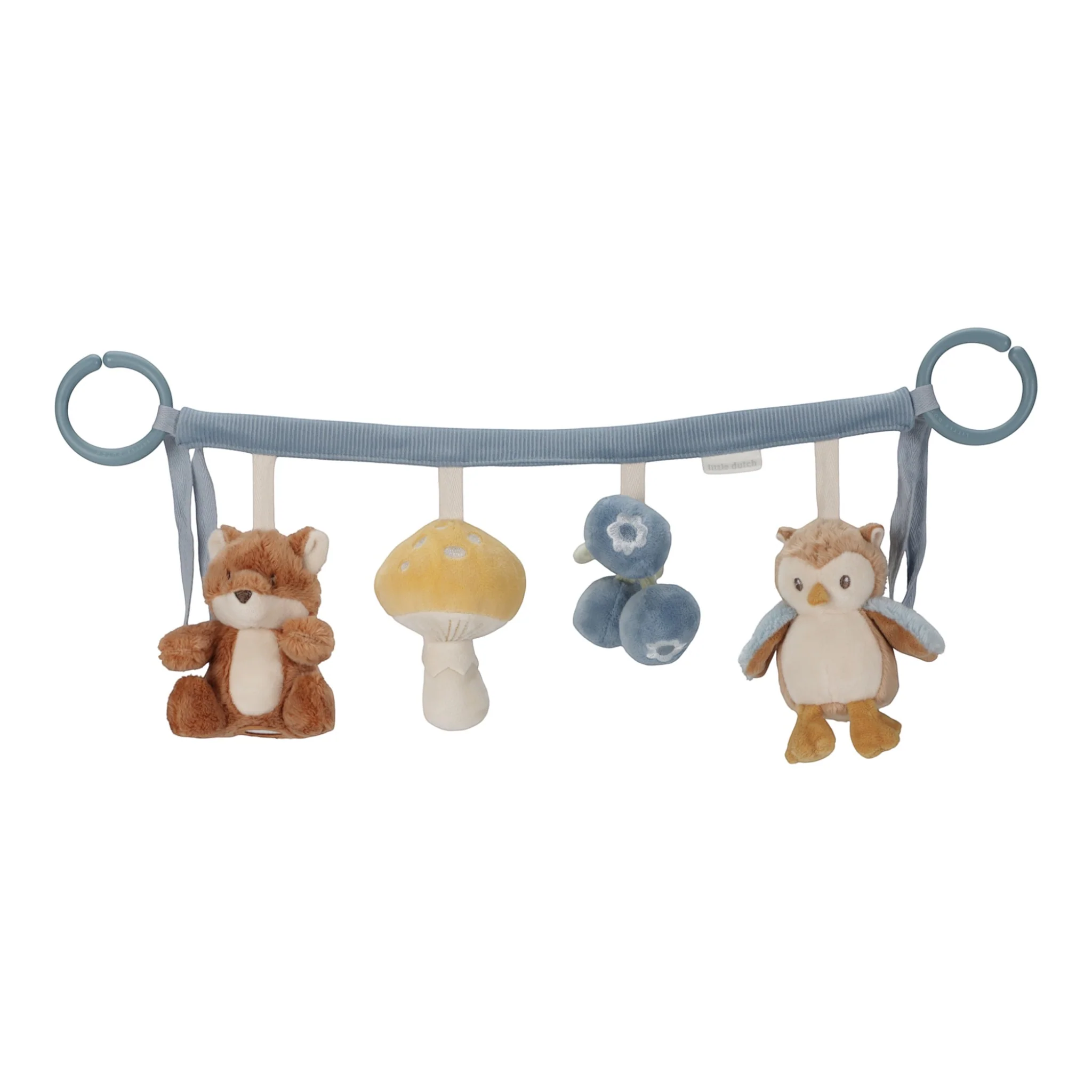 LITTLE DUTCH 3 LITTLE DUTCH. Υφασμάτινη γιρλάντα για καρότσι Forest Friends GRS 3