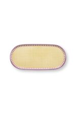 Plate Sugar and Creamer Lily&Lotus Tiles Yellow 6