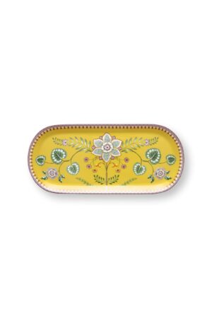 Cake Tray Lily&Lotus Yellow 3