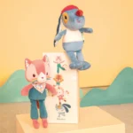 LILLIPUTIENS. Λούτρινη γατούλα σε κουτί δώρου Jeanne 8