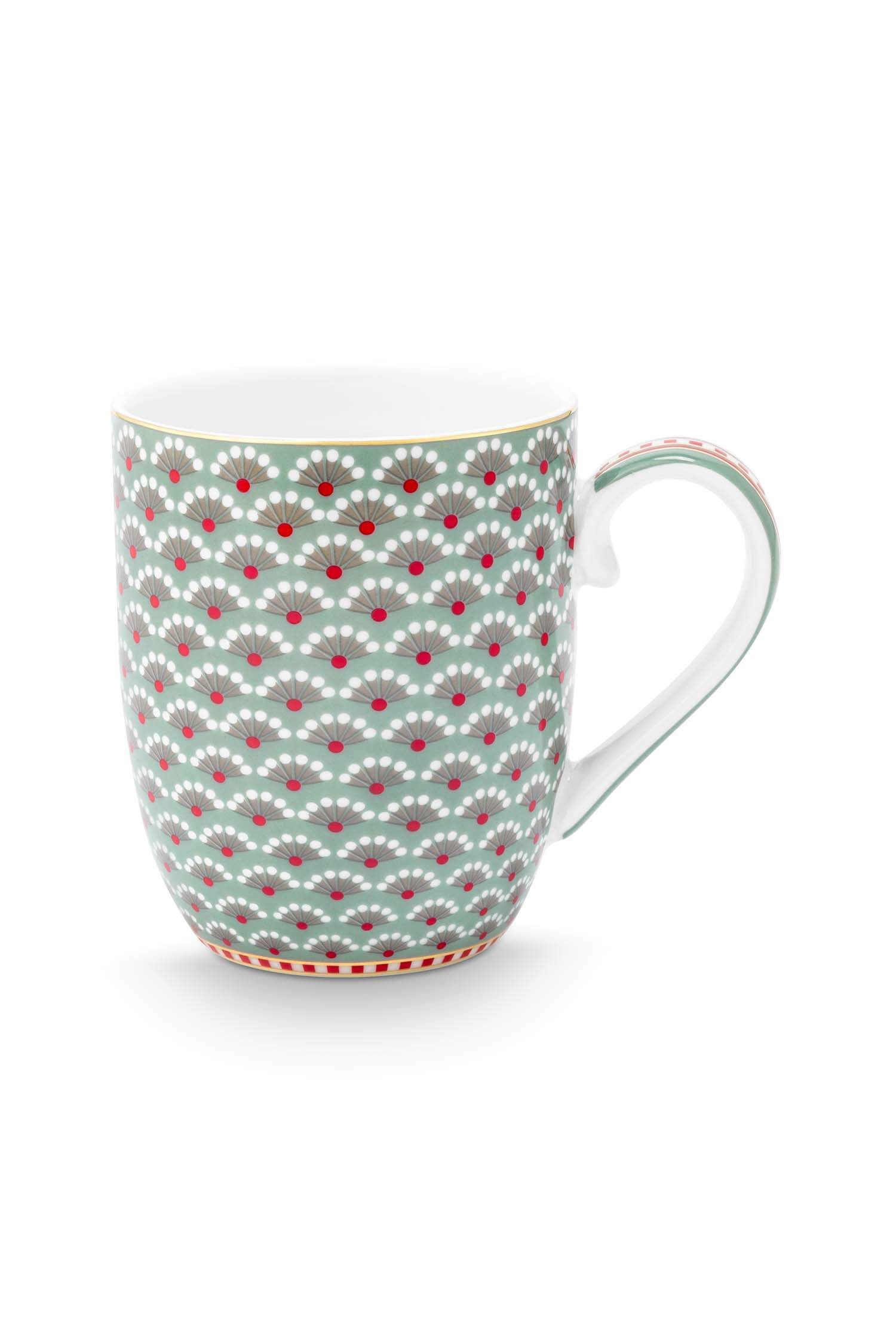 PIP STUDIO 3 Mug Blooming Tales Blue 145ml 3