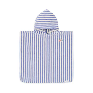 LITTLE DUTCH. Παιδικό πόντσο Dreamy Purple Stripe – One size
