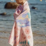 LITTLE DUTCH. Πετσέτα θαλάσσης Dreamy Mermaid Multicolour – 60×120 13