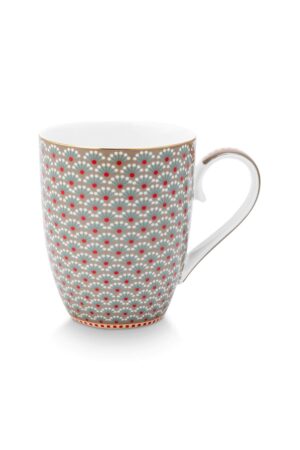 Mug Large Blooming Tales Khaki 350ml