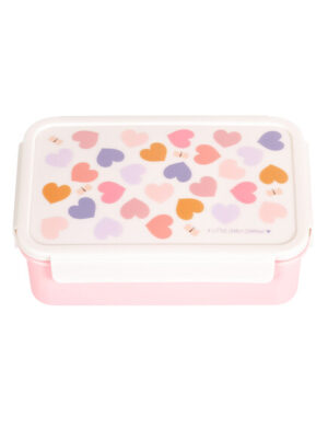 A little lovely company: Δοχείο φαγητού Bento με χωρίσματα- 1,2 L – Hearts
