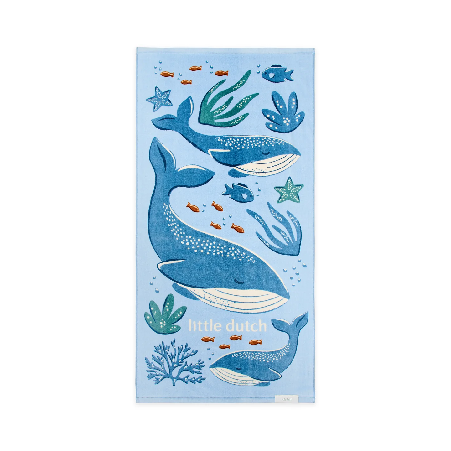 LITTLE DUTCH 8 LITTLE DUTCH. Πετσέτα θαλάσσης Ocean World Blue – 60×120 8