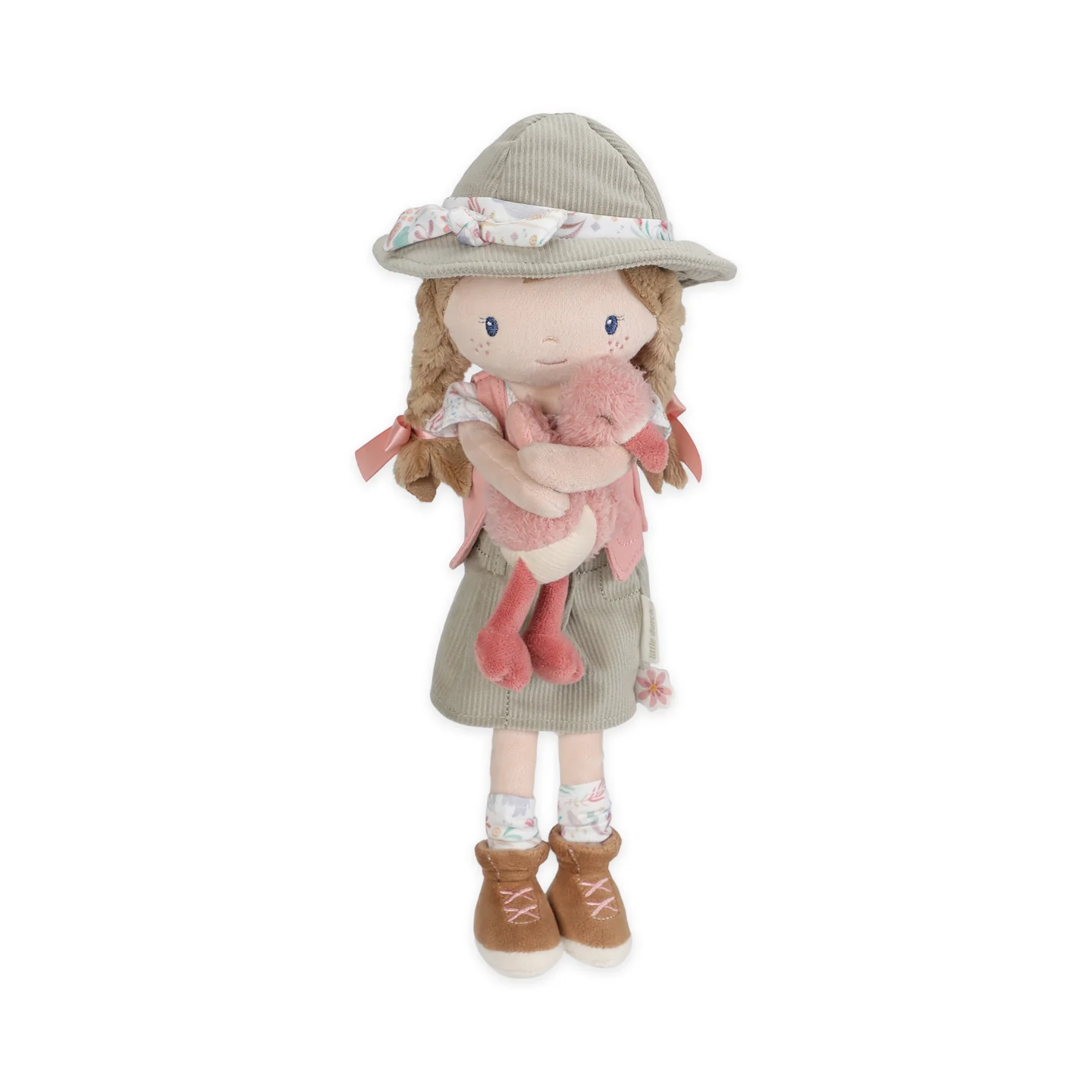 LITTLE DUTCH 3 LITTLE DUTCH. Υφασμάτινη κούκλα Ranger Rosa Safari Friends GRS 3