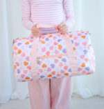 A little lovely company: Μικρή Τσάντα προπόνησης-ταξιδιού 46×25εκ – Hearts 10