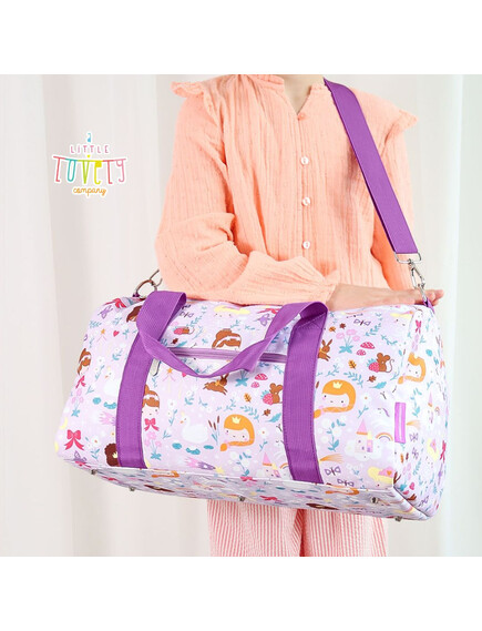A little lovely company: Μικρή Τσάντα προπόνησης-ταξιδιού 46×25εκ – Princesses 4
