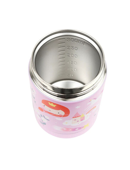 A little lovely company: Θερμός φαγητού από ανοξείδωτο ατσάλι 300ml-Princesses 6