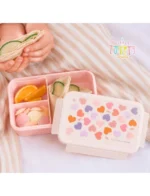 A little lovely company: Δοχείο φαγητού Bento με χωρίσματα- 1,2 L – Hearts 7