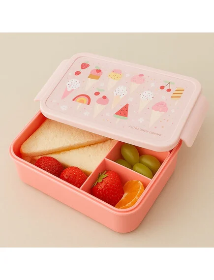 A Little Lovely Company 6 A little lovely company: Δοχείο φαγητού Bento με χωρίσματα- 1,2 L- Ice-cream 6