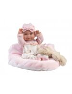 NEWBORN ΚΟΡΙΤΣΙ 40cm ΡΟΖ ΜΑΞΙΛΑΡΙ ΑΡΚΟΥΔΑΚΙ 8
