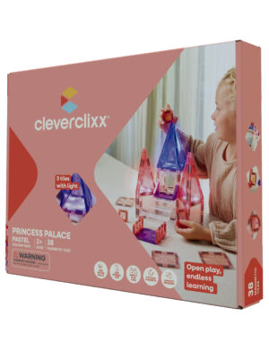 Cleverclixx, Μαγνητικά πλακίδια Princess Palace Pack | 38 κομμάτια