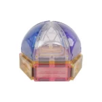 Cleverclixx, Μαγνητικά πλακίδια Small Curved Pack Pastel | 34 κομμάτια 12