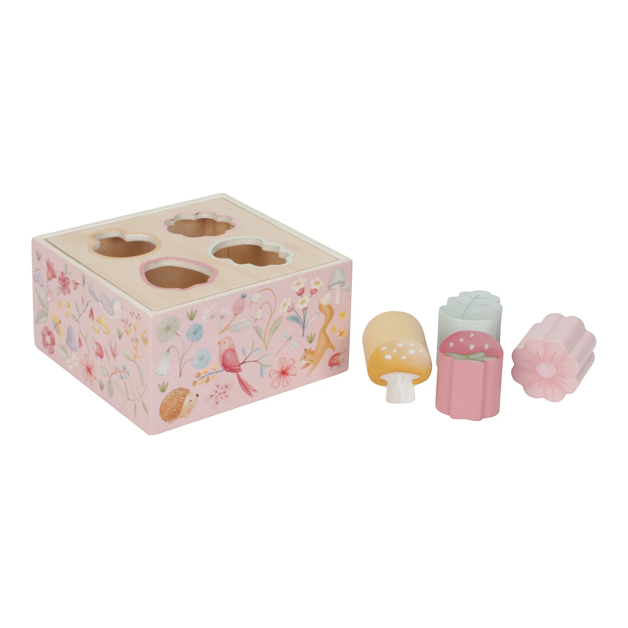 LITTLE DUTCH 3 LITTLE DUTCH. Ξύλινο παιχνίδι ταξινόμησης σχημάτων Fairy Garden FSC 3