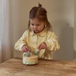 LITTLE DUTCH. Ξύλινο μουσικό κουτί Safari Friends FSC 9